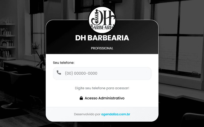 Sistema para barbearias