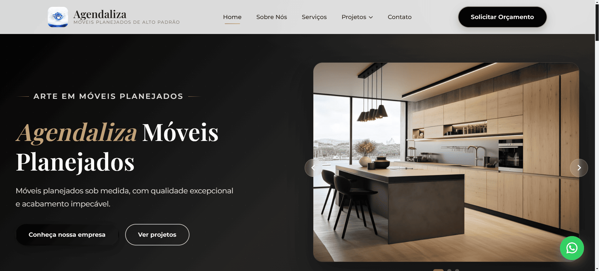 Catálogo de móveis planejados